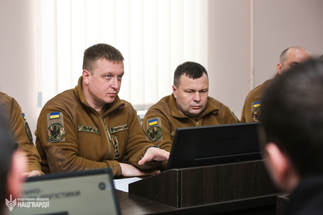 Керівництво інститутів при Національній академії Національної гвардії України